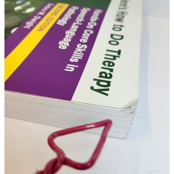 Here's How To Do Therapy 2nd Edition Dwight SLP Textbook DVD Plural Publishing - Picture 14 of 16